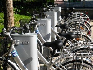 Bicicletas de préstamo en la Universidad de Granada