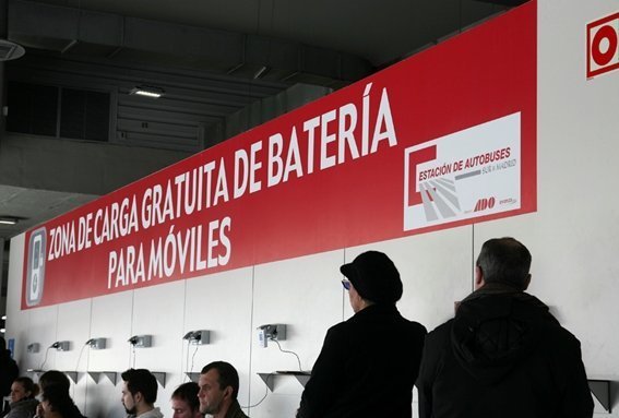 Nueva zona de recarga de baterías