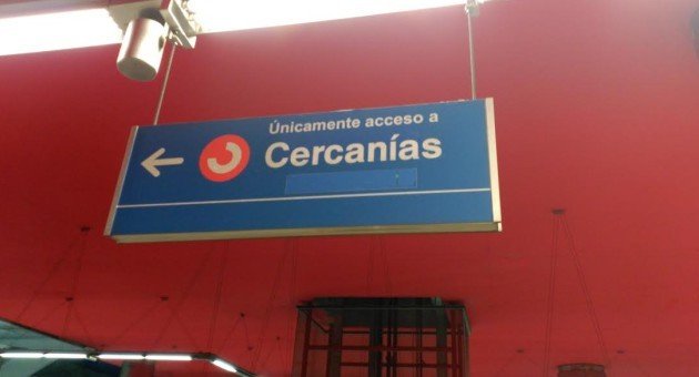 Unicamente acceso a Cercanias