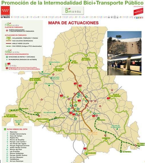 Los nuevos aparcabicis en el metro (y otras medidas de promoción de la intermodalidad bici+transporte público)