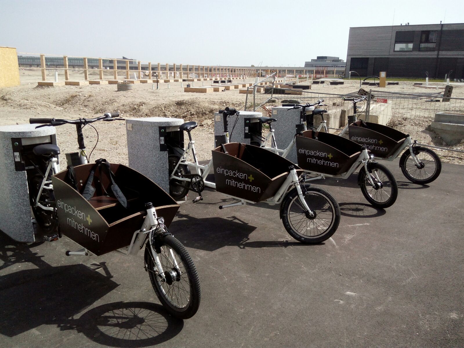 Cargo Bikes en la semana en que se puso en marcha el sistema de préstamos